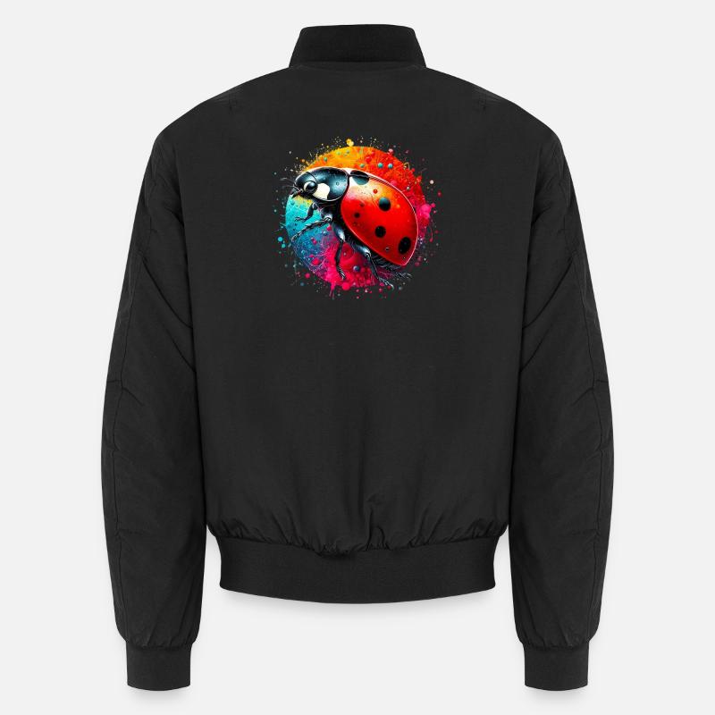 Coccinelle - Bomber unisexe - noir