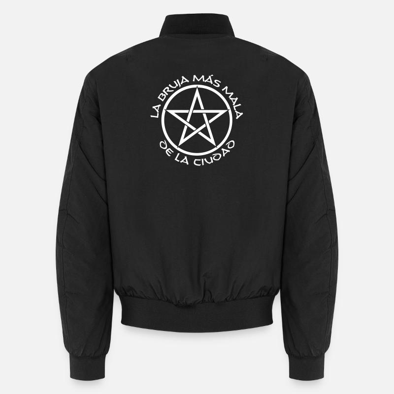 The Baddest Witch - Unisex Bomber Jacket - black