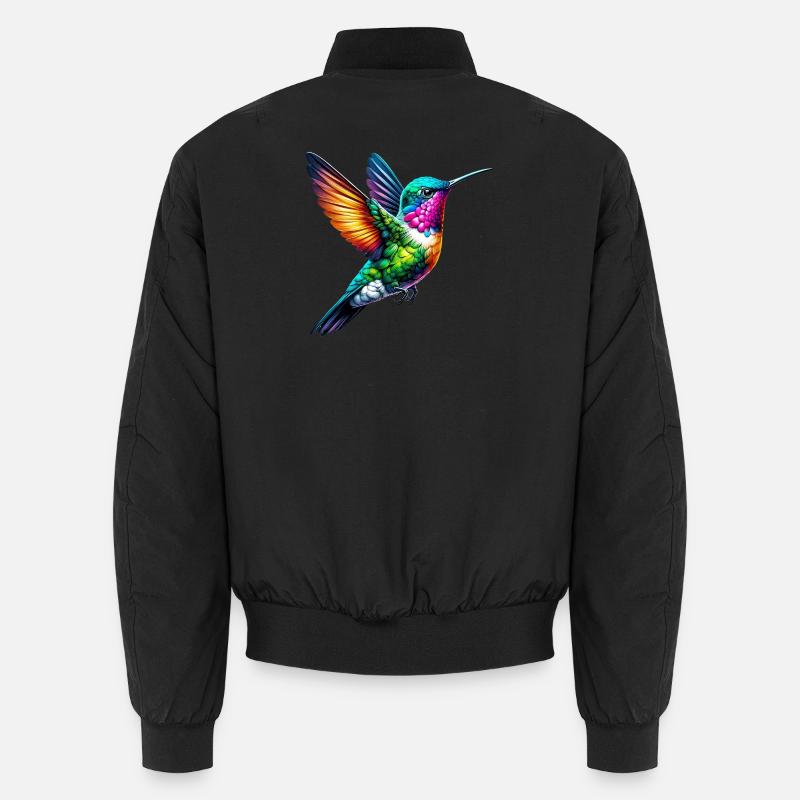 Colibri - Bomber unisexe - noir