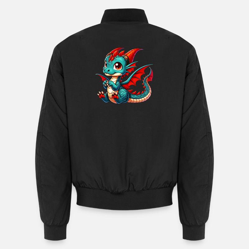 Dragon - Unisex Bomber Jacket - black