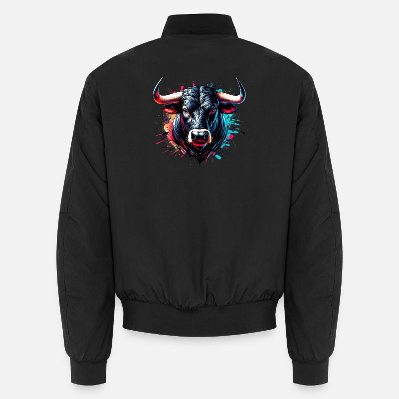 Bull Unisex Bomber Jacket