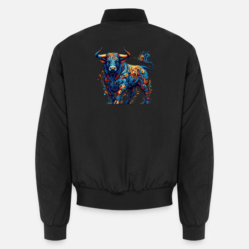 Stier Unisex Bomberjacke