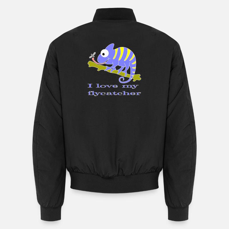 Animal caméléon Bomber unisexe