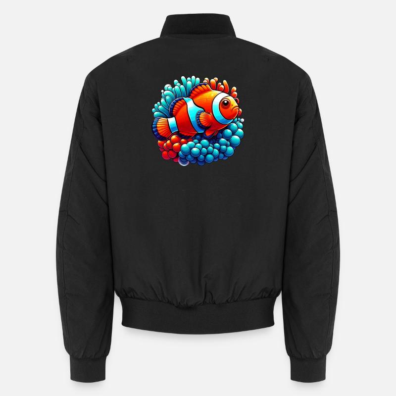 Poisson-clown Bomber unisexe