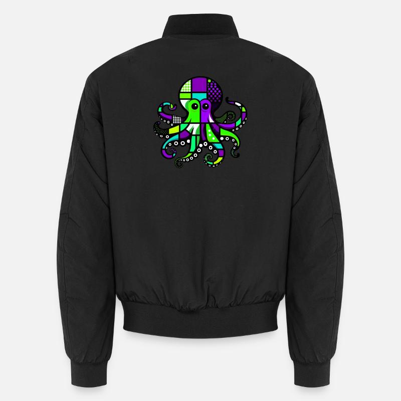 Octopus Unisex Bomber Jacket