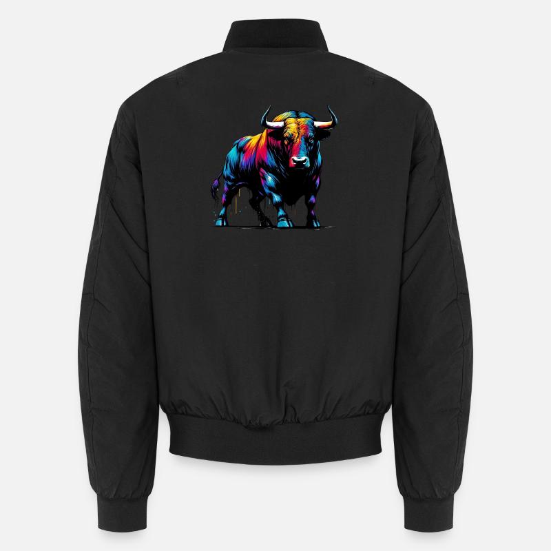 Stier Unisex Bomberjacke