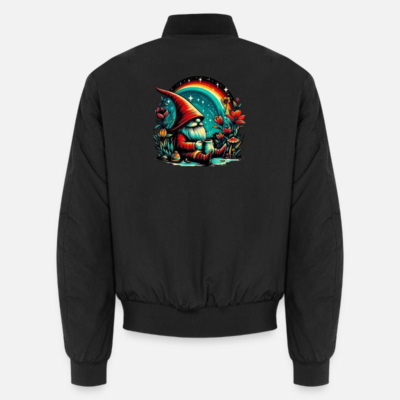 Gnom - Unisex Bomberjacke - Schwarz