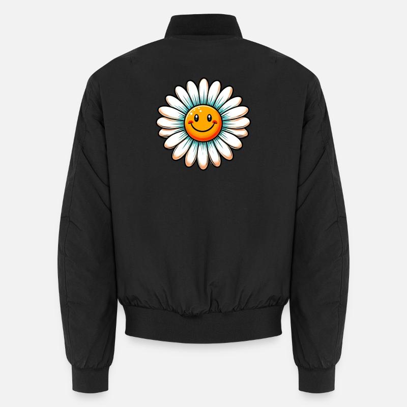 Daisy - Unisex Bomber Jacket - black