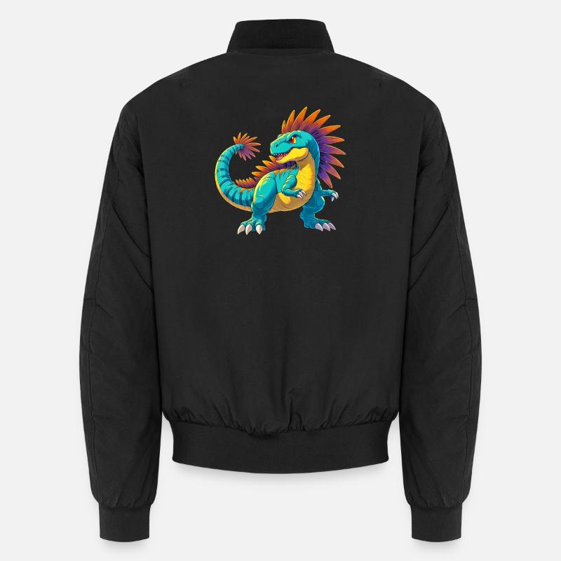 Dinosaure - Bomber unisexe - noir