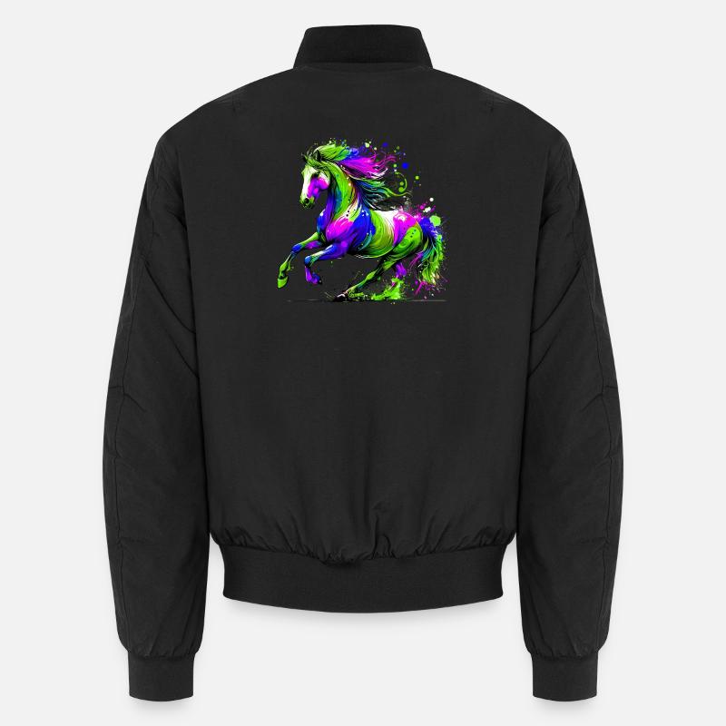 Pferd Unisex Bomberjacke