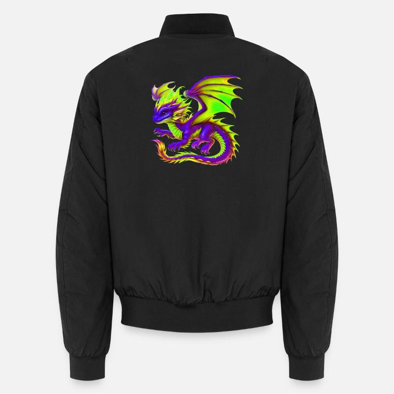 Dragon - Bomber unisexe - noir