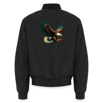 Aigle - Bomber unisexe - noir - Dos - AI Model Male 185 light (185cm)