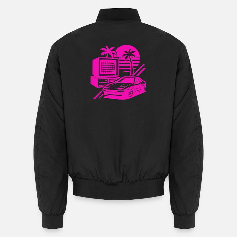 Miami Rétro Pop Art Bomber unisexe