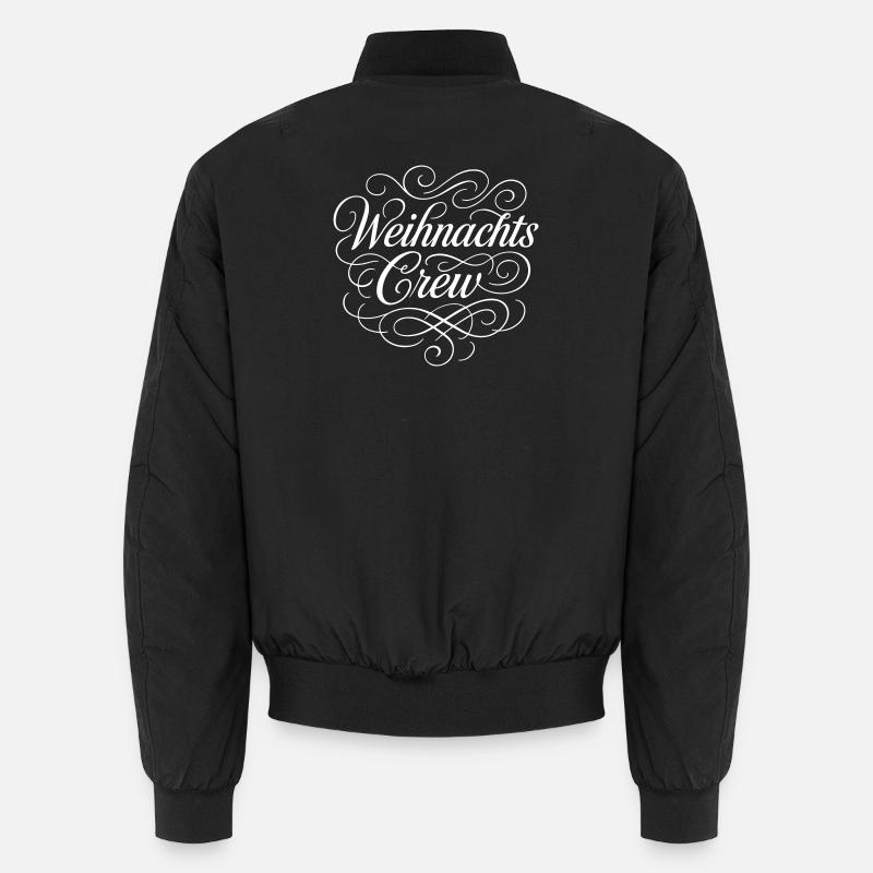 Christmas Team - Unisex Bomber Jacket - black