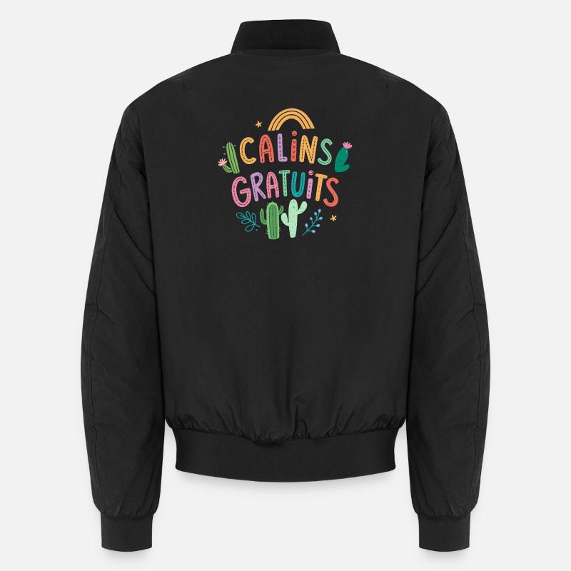 Cactus Free Cuddles Unisex Bomber Jacket