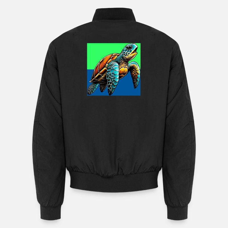 turtle Unisex Bomber Jacket