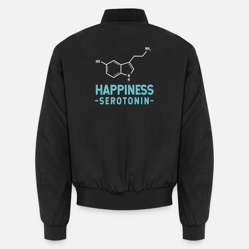 Chemistry Science Physics Laboratory Structural Formula Unisex Bomber Jacket