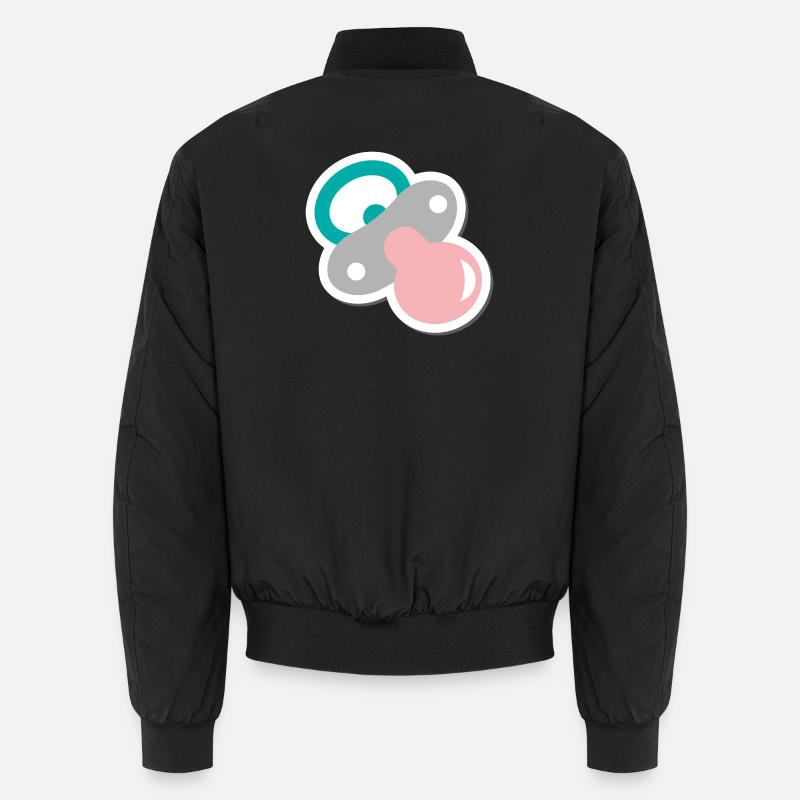 schnuller - Unisex Bomberjacke - Schwarz