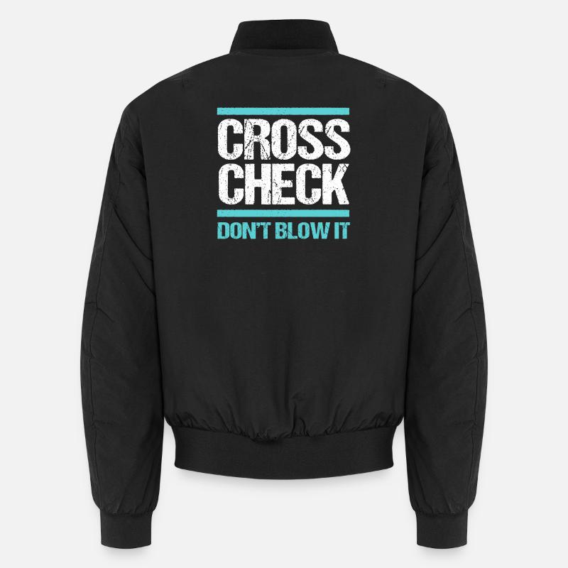 Flight Attendant Stewardess - Unisex Bomber Jacket - black