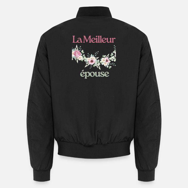 La Meilleur  épouse - Bomber unisexe - noir