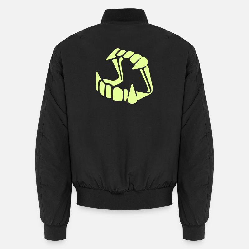 Glow in the dark Dracula Unisex Bomberjacke