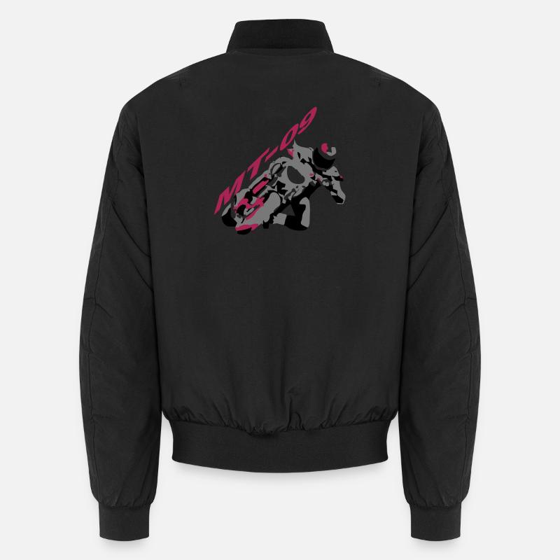 MT-09schrift Unisex Bomberjacke