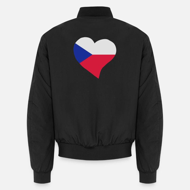 Coeur tchèque Bomber unisexe
