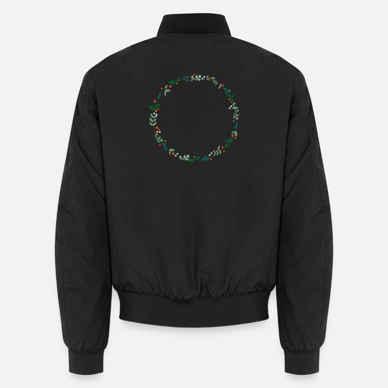Une couronne de houx - Bomber unisexe - noir