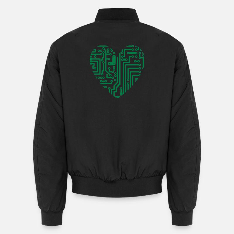 Computer Coeur Bomber unisexe