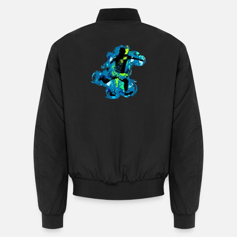 Fussball Unisex Bomberjacke