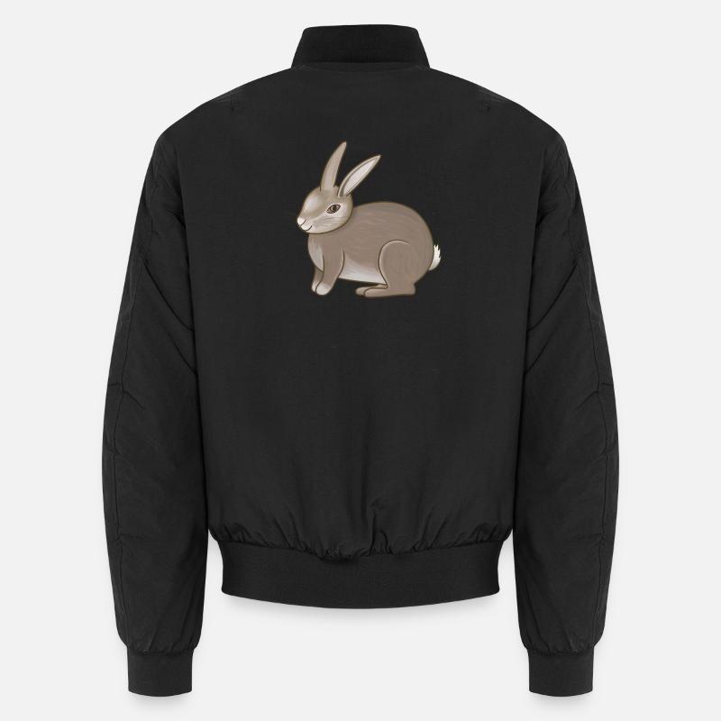 Lapin brun Bomber unisexe