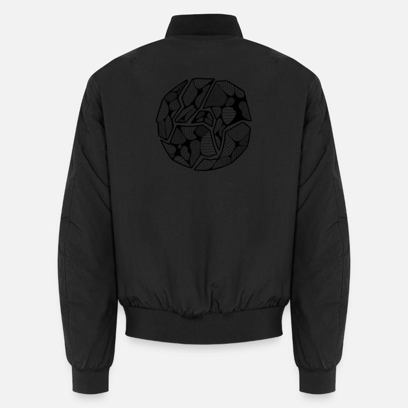 World - Unisex Bomber Jacket - black