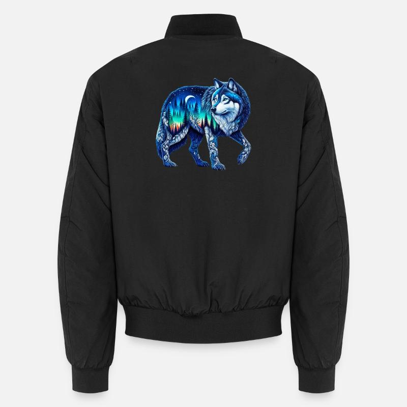 Loup Bomber unisexe