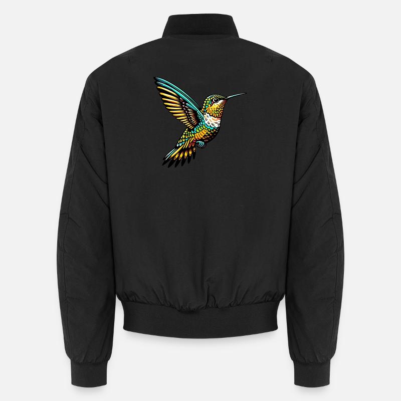 Colibri - Bomber unisexe - noir