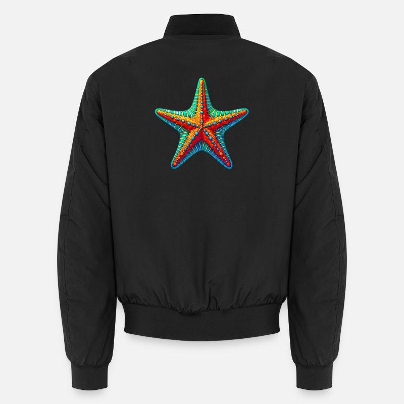 Seestern Unisex Bomberjacke