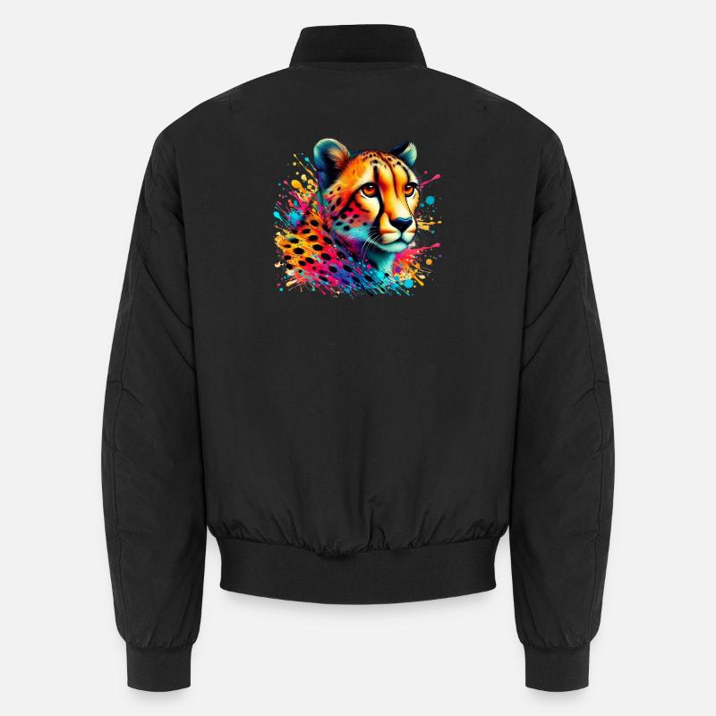 Cheetah Unisex Bomber Jacket