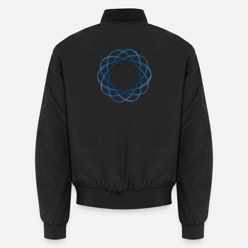 geometrical form (mod.) gekräuselt Unisex Bomberjacke