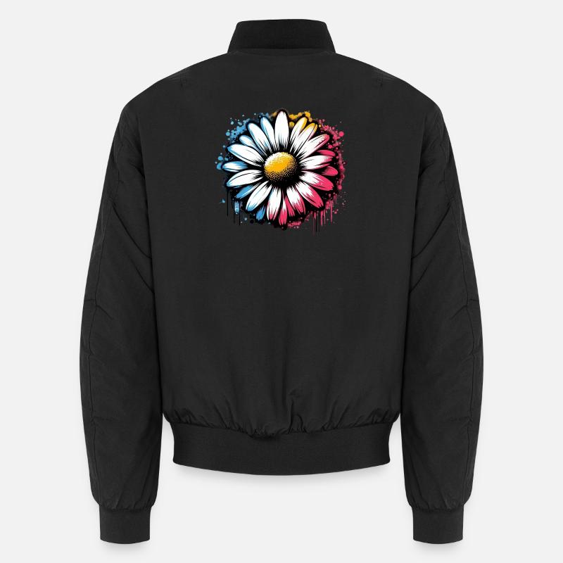 Daisy - Unisex Bomber Jacket - black
