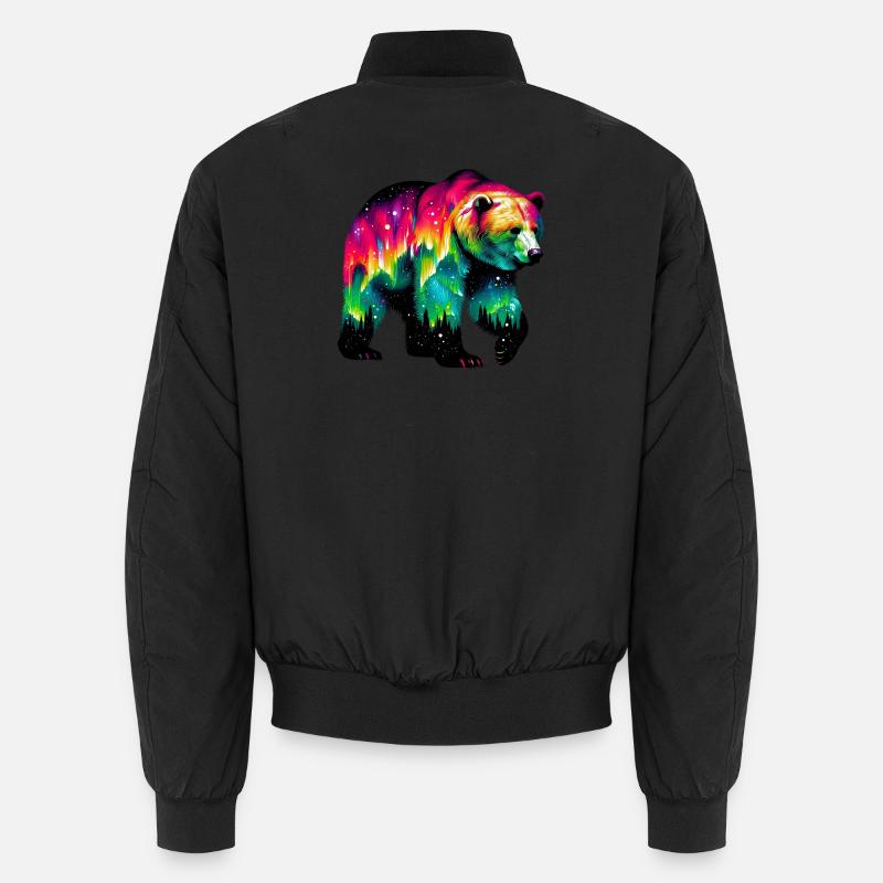 Bär Unisex Bomberjacke