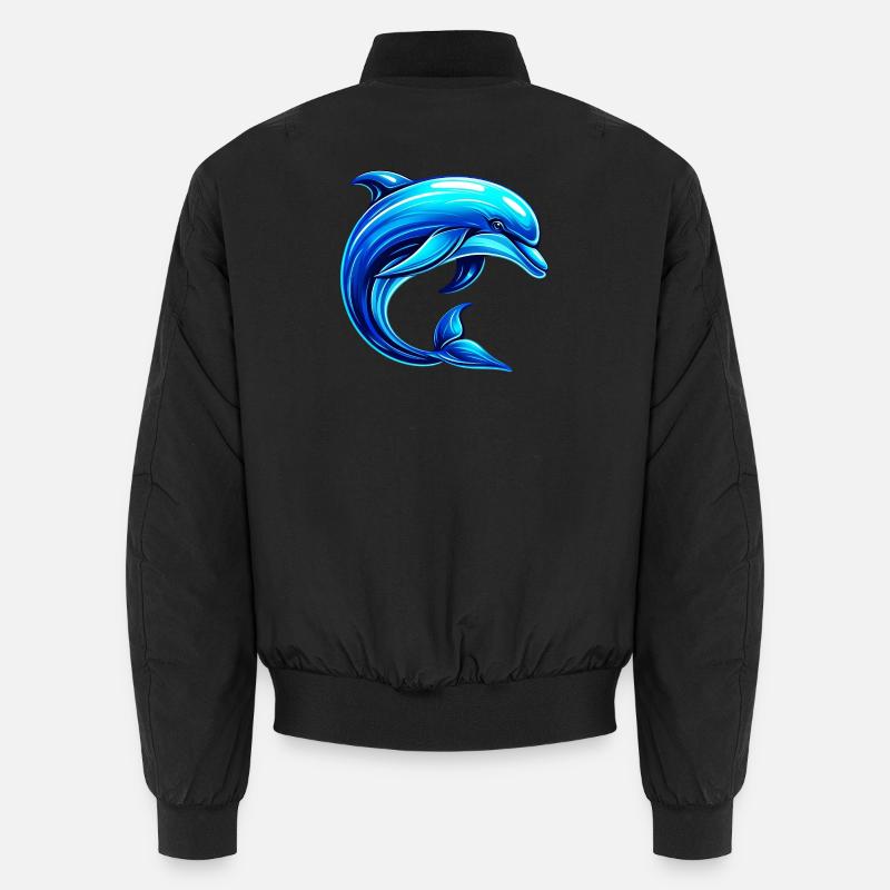 Delfin Unisex Bomberjacke