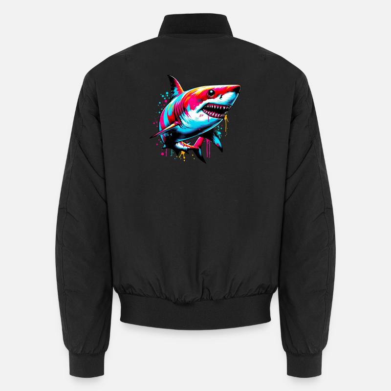 Hai - Unisex Bomberjacke - Schwarz