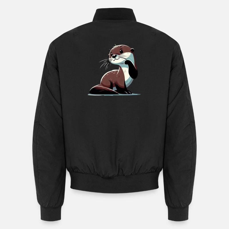 Otter Unisex Bomber Jacket