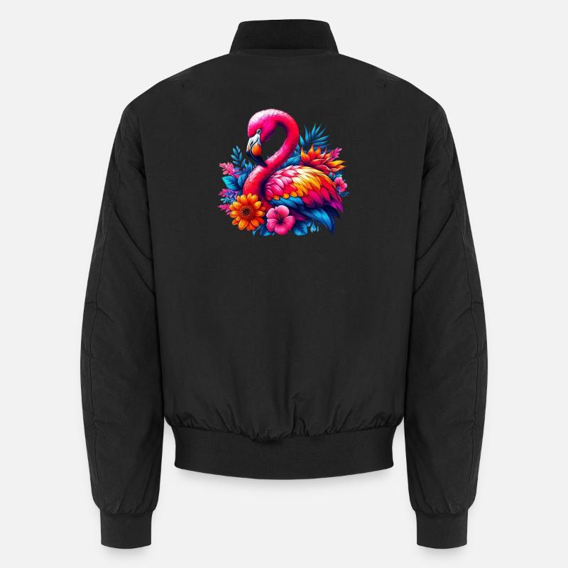 Flamingo Unisex Bomberjacke