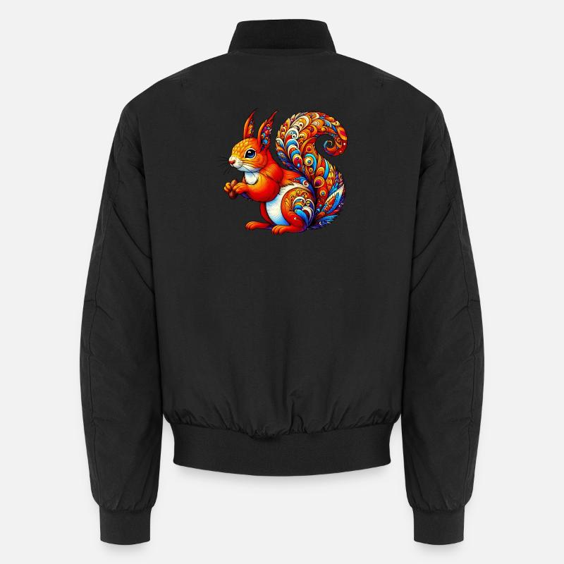 Squirrel Unisex Bomber Jacket