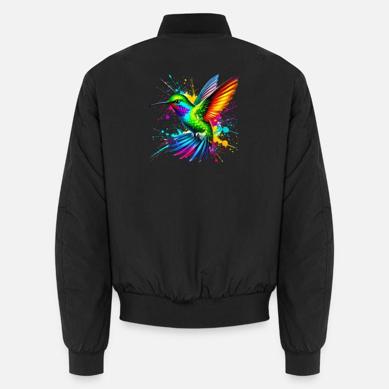 Colibri - Bomber unisexe - noir