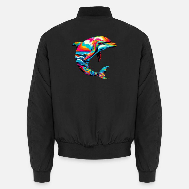 Dolphin Unisex Bomber Jacket