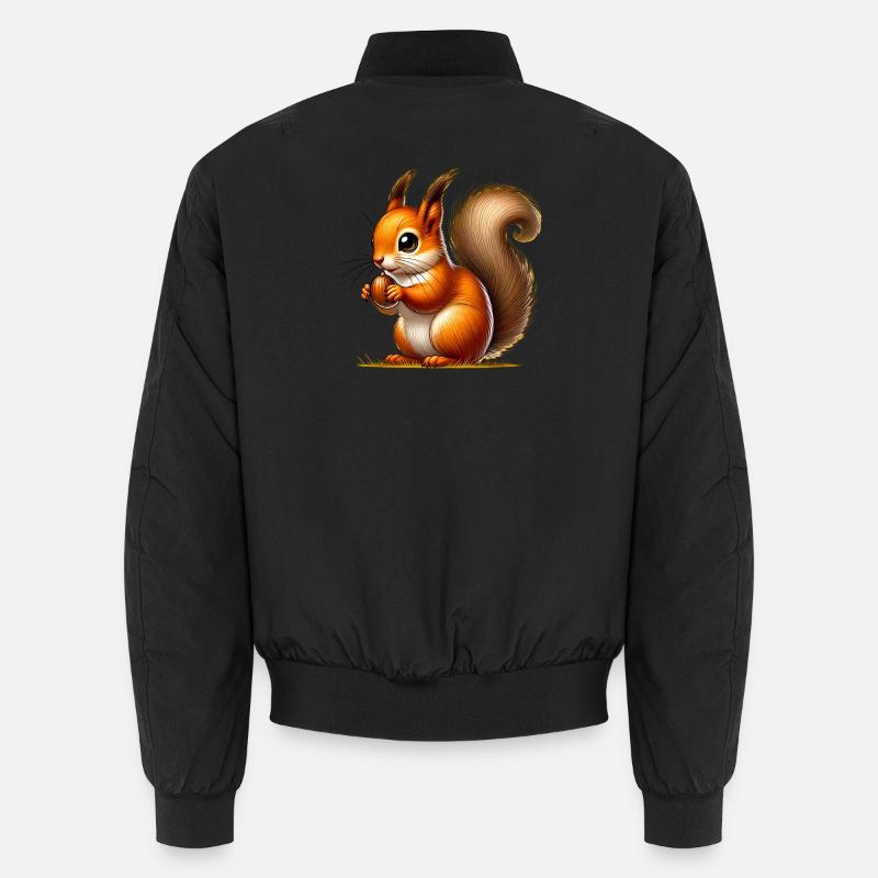 Squirrel Unisex Bomber Jacket
