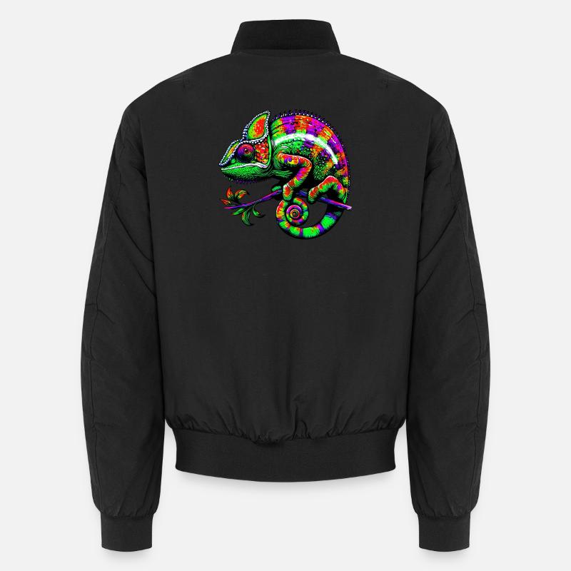 Chameleon - Unisex Bomber Jacket - black