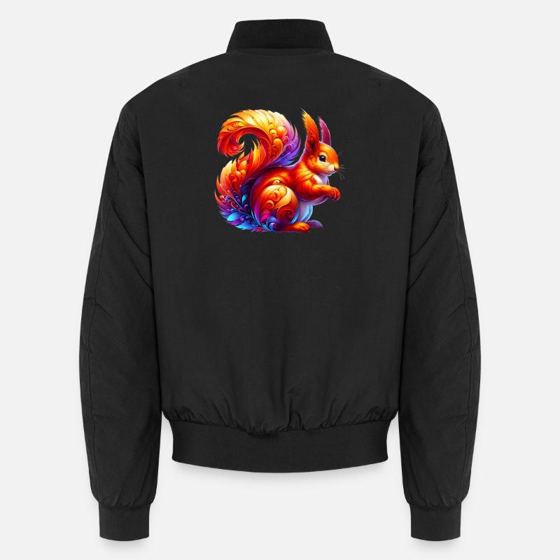 Squirrel Unisex Bomber Jacket