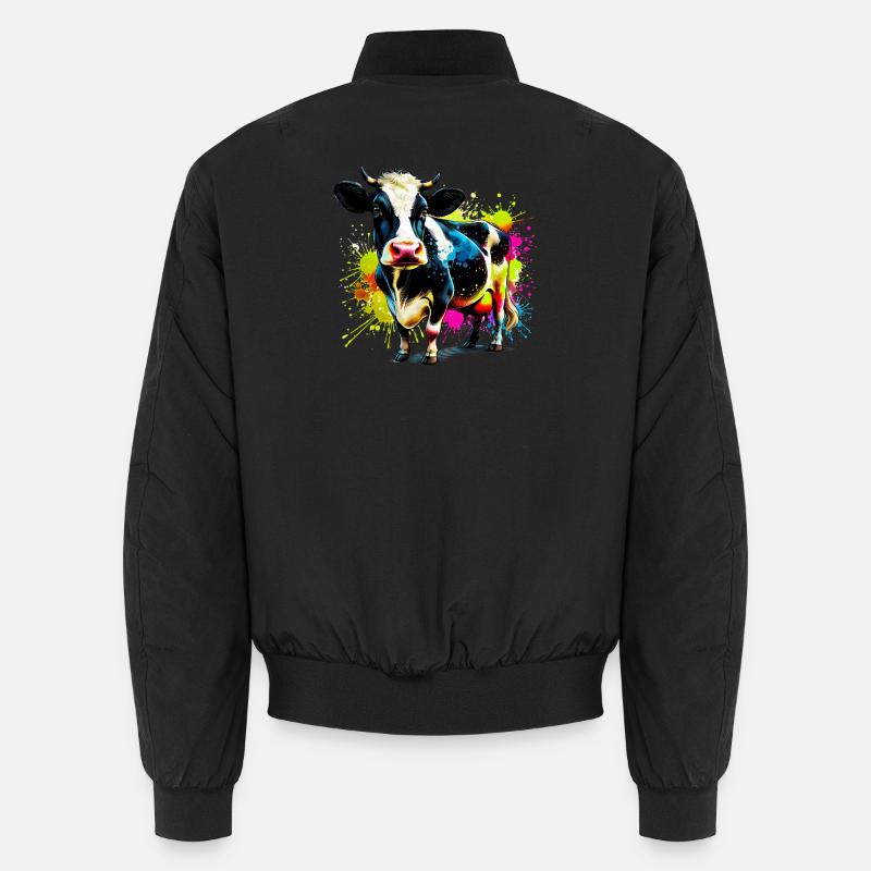Kuh Unisex Bomberjacke